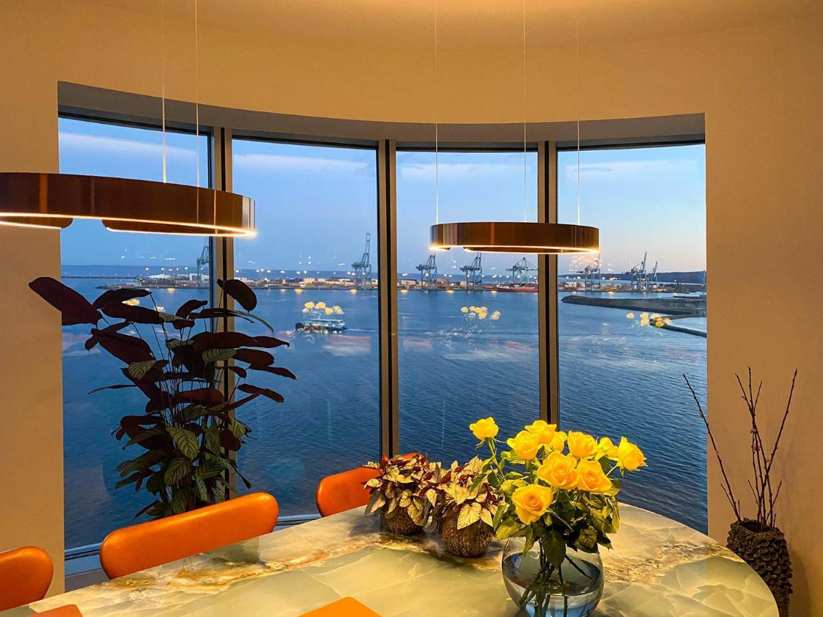 Amazing Sea View Apartment Århus Buitenkant foto