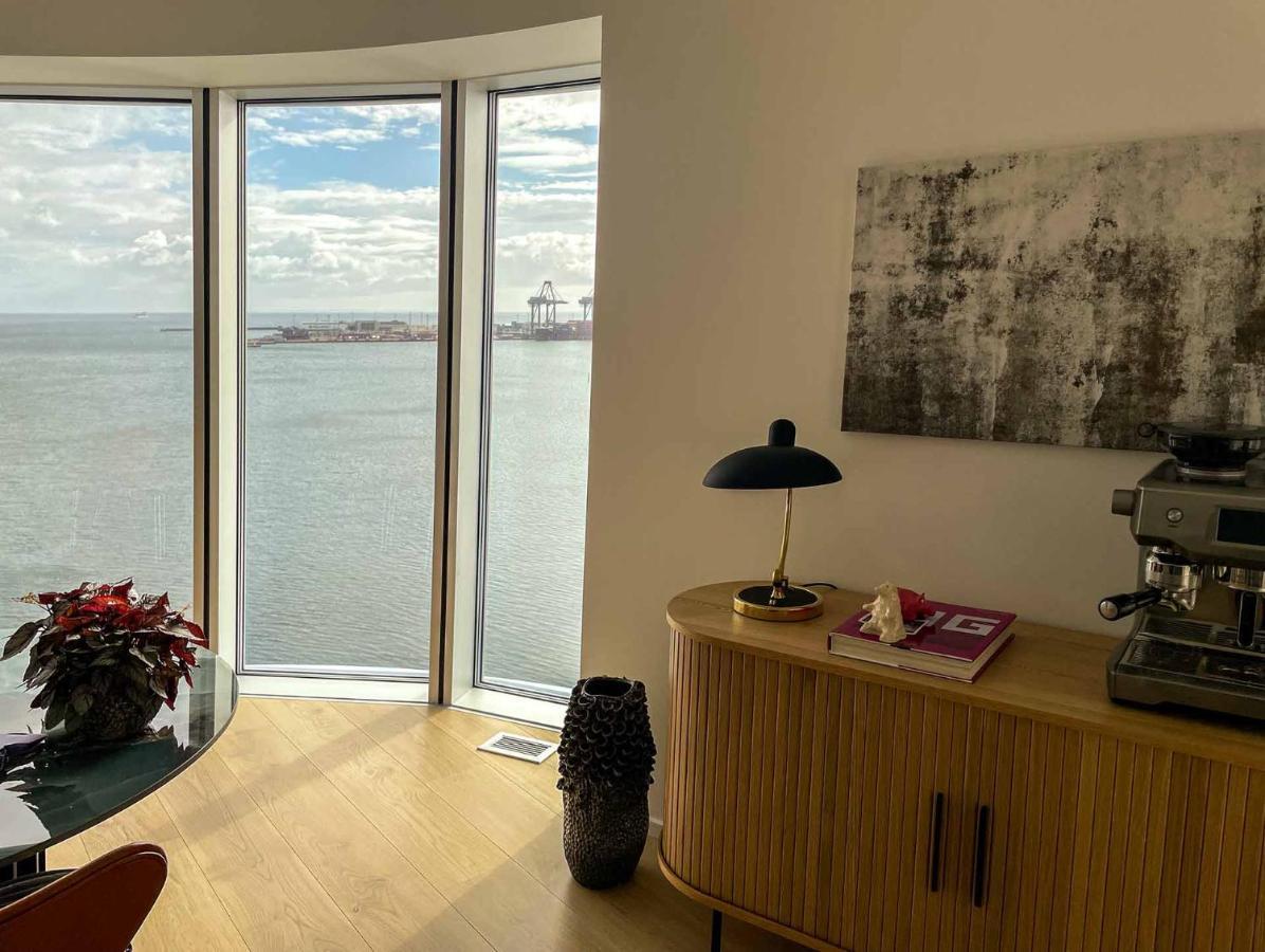 Amazing Sea View Apartment Århus Buitenkant foto