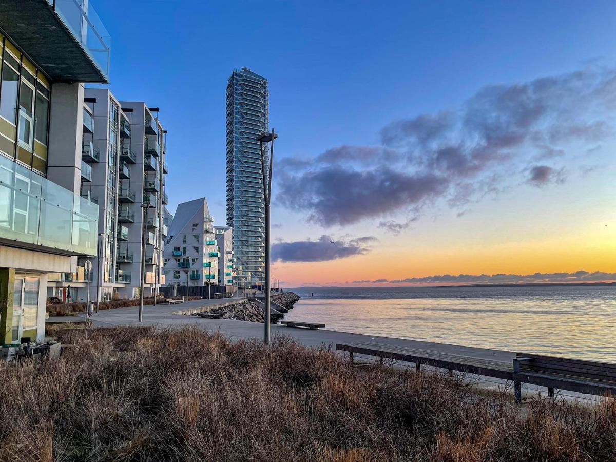 Amazing Sea View Apartment Århus Buitenkant foto